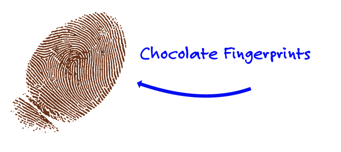Chocolate Fingerprints