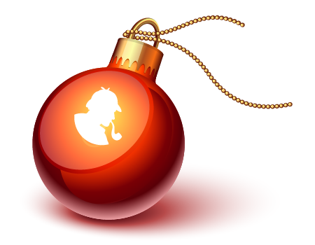 Sherlock Ornament - Christmas Mystery