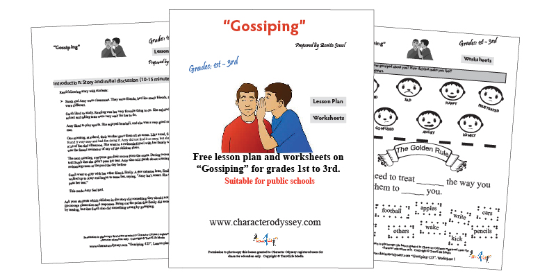 Lesson Plan on Gossiping 100